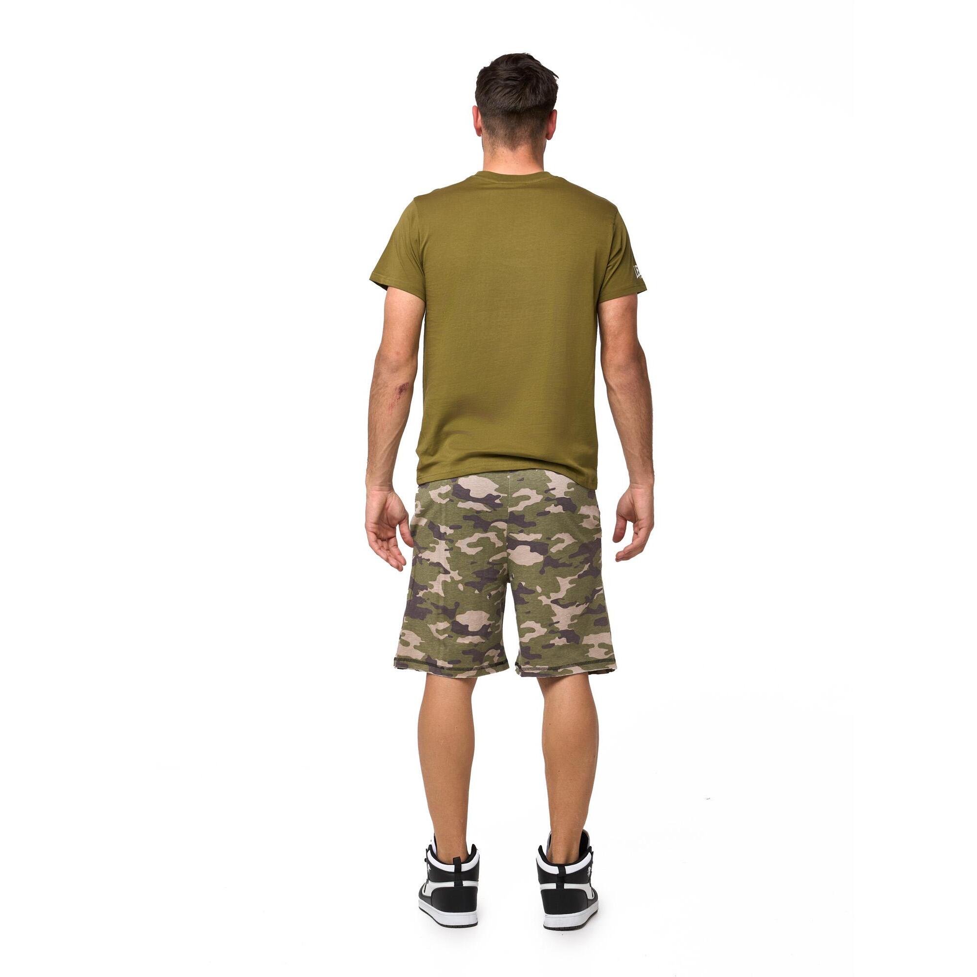 Set completo da uomo con t-shirt e pantaloncino mimetico Leone Summer Style