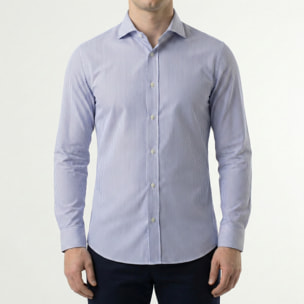 Camicia collo francese slim fit