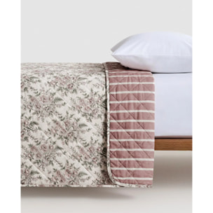 Bouti toile rosa claro