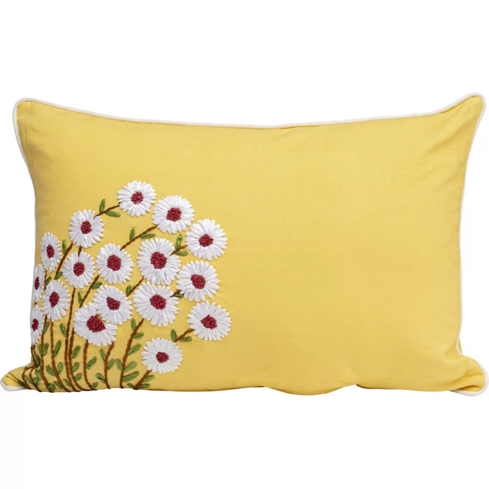 Coussin Margariti jaune Kare Design
