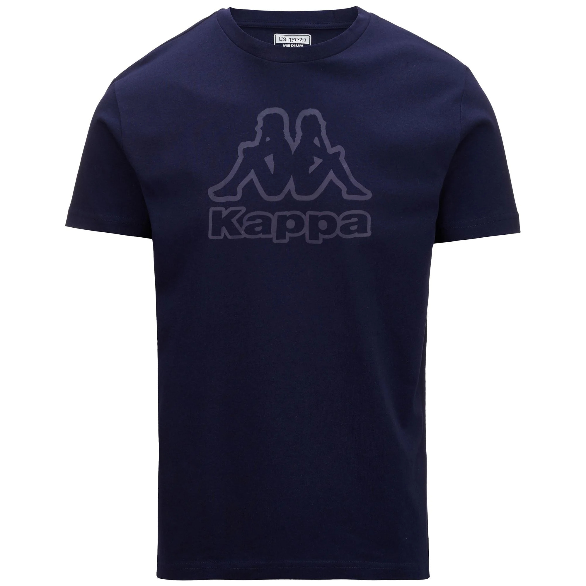 Kappa - T-Shirts & Top Uomo Blu - Logo Korpo Cremy