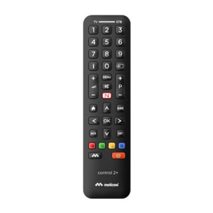 Télécommande universelle MELICONI CONTROL 2+ univ. pour 1TV + 1 decodeur