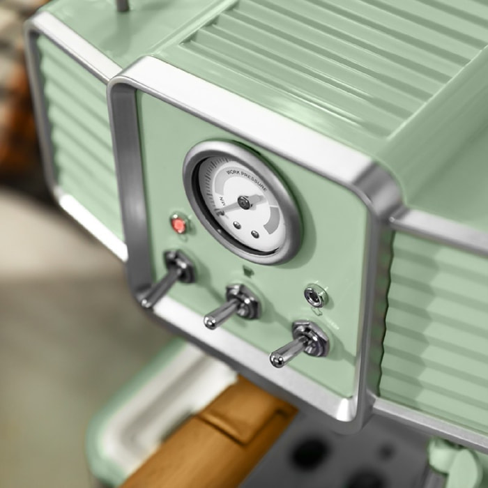 Cecotec Macchina del caffè espresso Power Espresso 20 Tradizionale Light Green