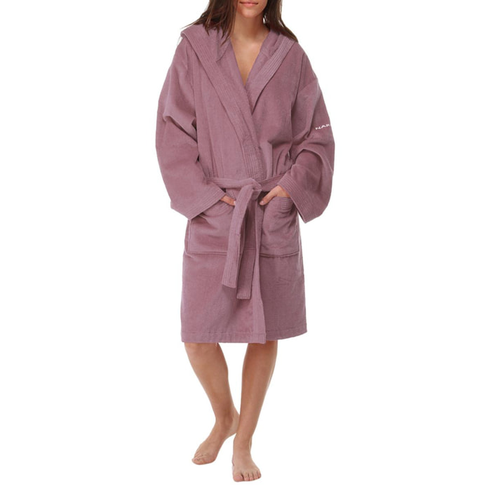 Peignor mixte CASUAL - coton 380 g/m2 mauve