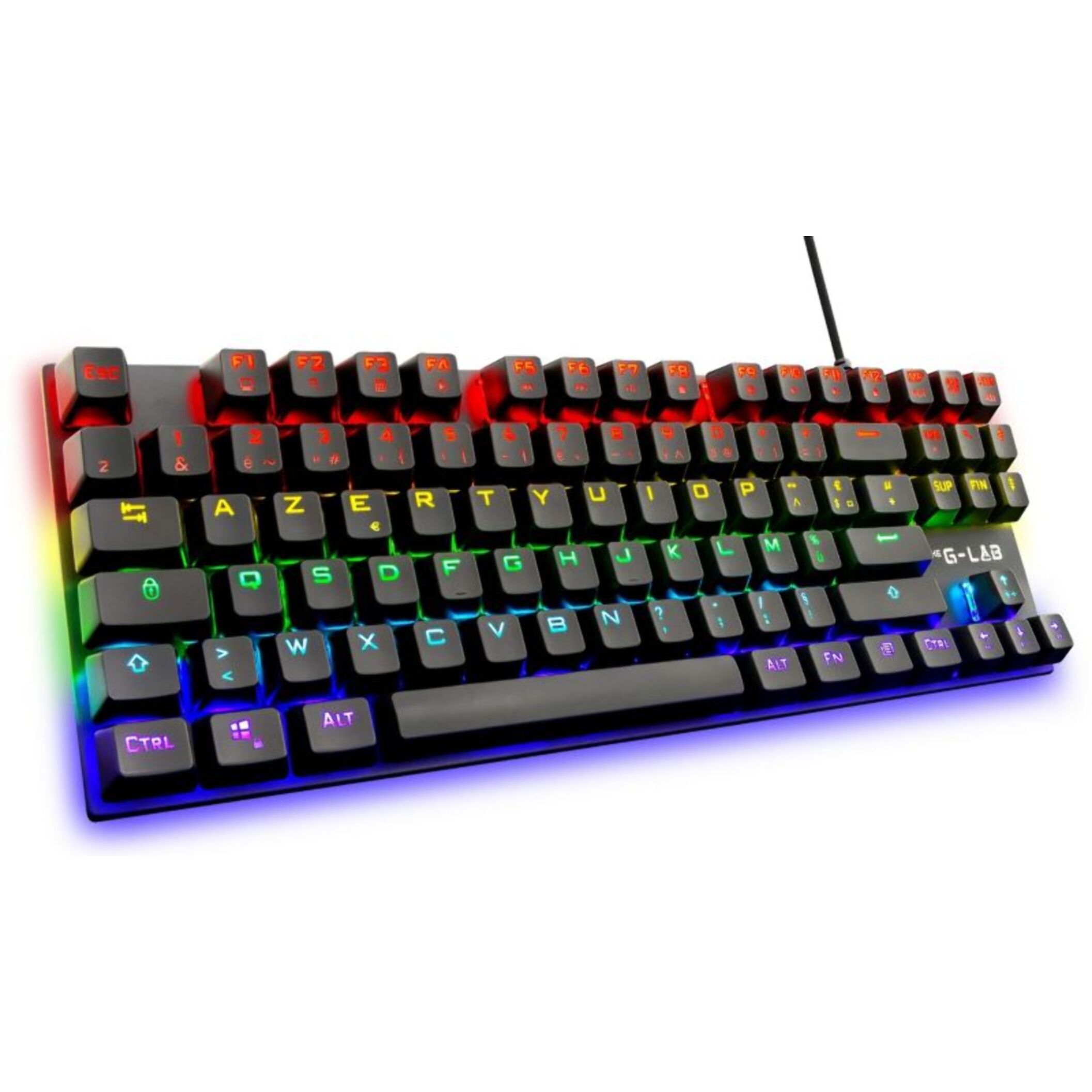 Clavier gamer THE G-LAB KEYZ MERCURY FR NOIR