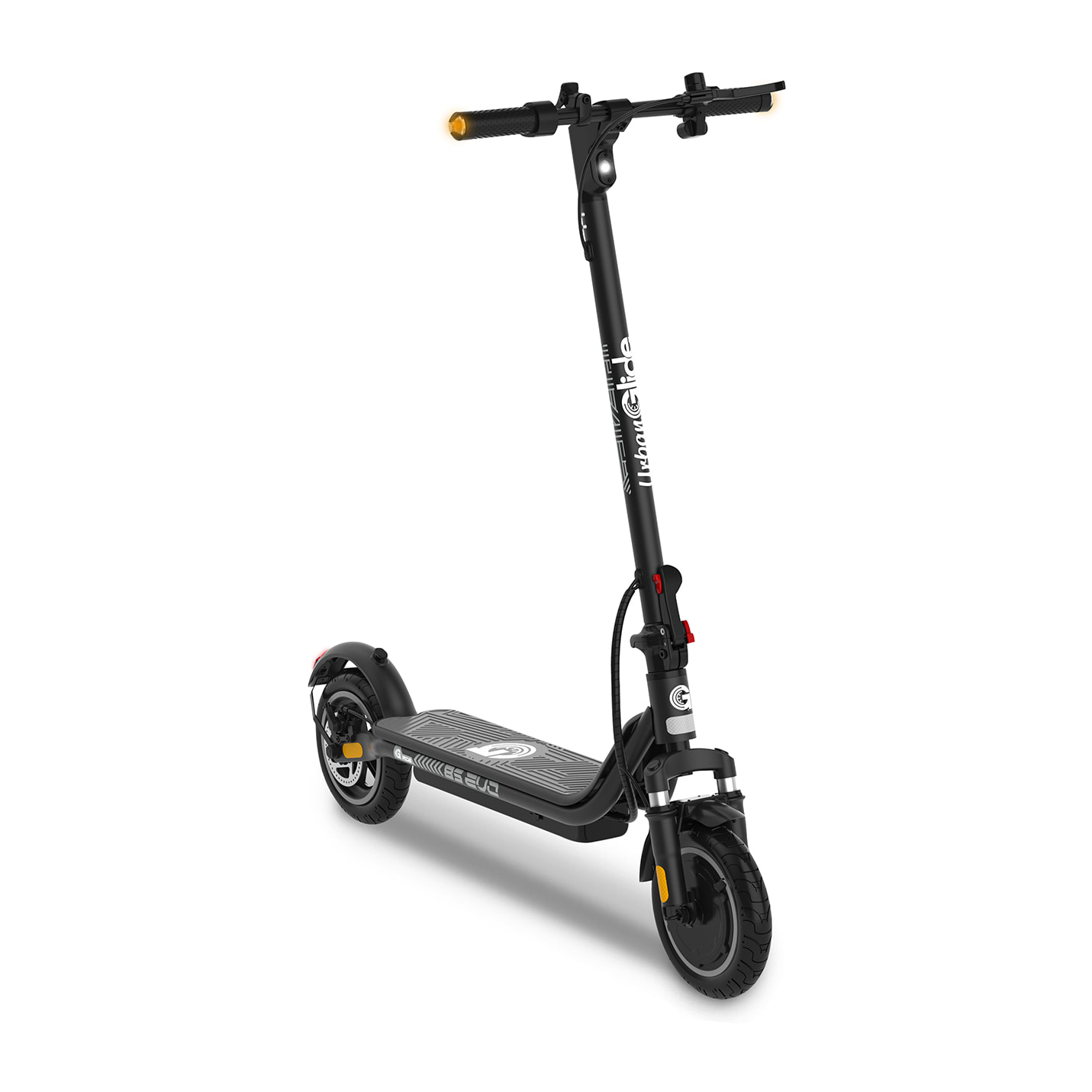 Trottinette Électrique Adulte URBANGLIDE 85 EVO, Autonomie 20 Km, Vitesse Max 25 Km/h, Pliable, Suspension Avant Double, Frein à Disque Arrière, Pneus 8,5"