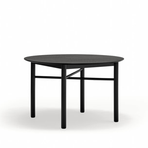 Mesa redonda Junco 120cm negro
