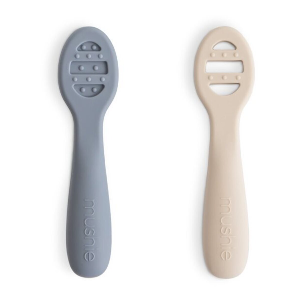 Mushie Mi Primera Cuchara (Pack 2) Solid