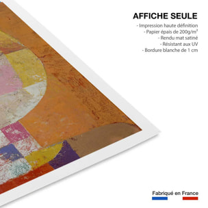 Poster Senecio - Paul Klee Affiche seule