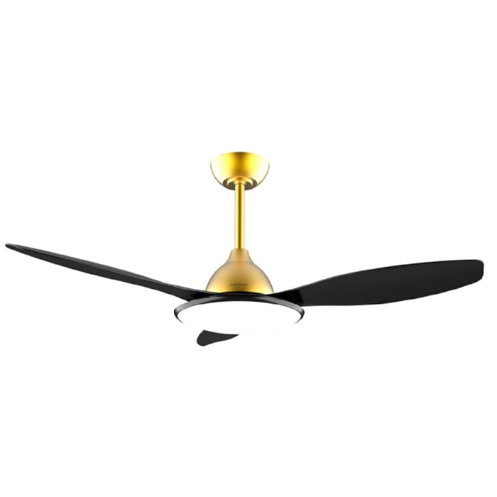 Ventilador de techo con luz EnergySilence 4800 Light GoldBlack Cecotec