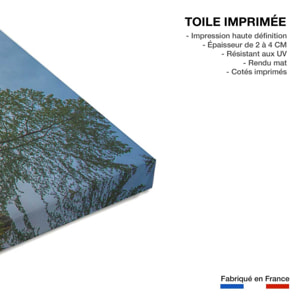 Tableau reflet du Mont Fuji Toile imprimée