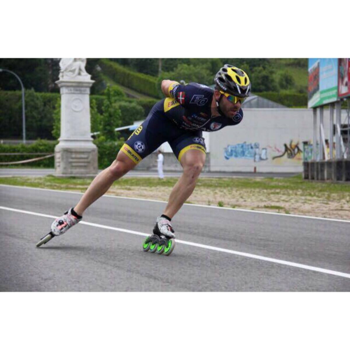 Occhiali da ciclismo OCEAN IRON gialli