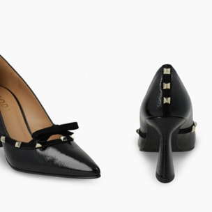 ZAPATOS DE SALÓN NEGROS RERIS