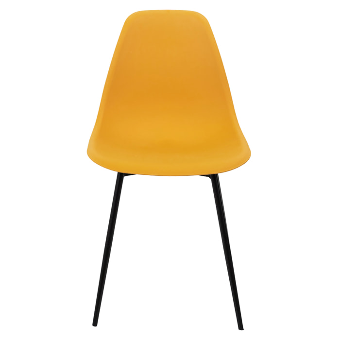 Chaise Gustav Jaune - Lot De 6