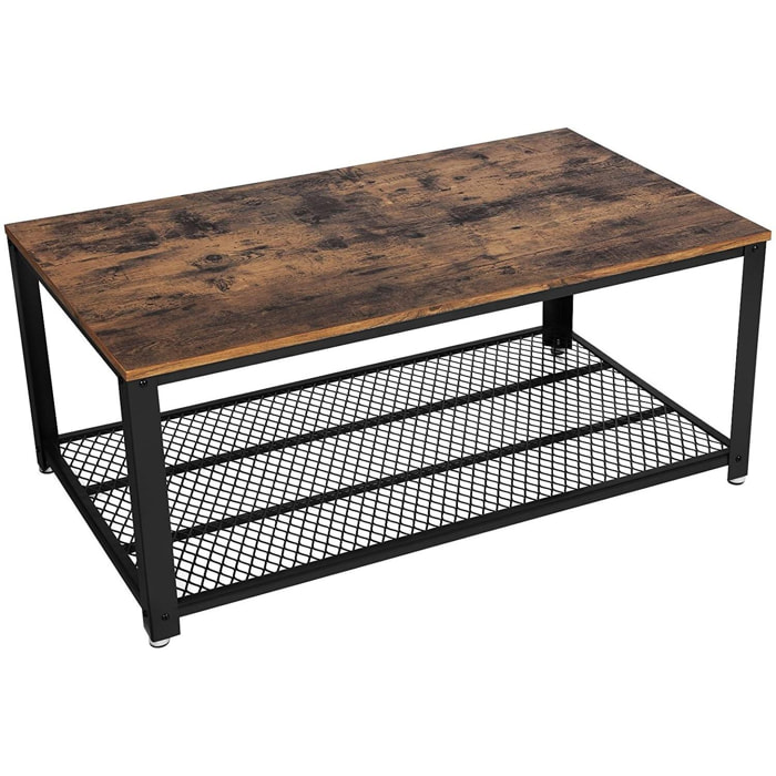 Table basse industrielle JACKY 106,2x45x60,2cm