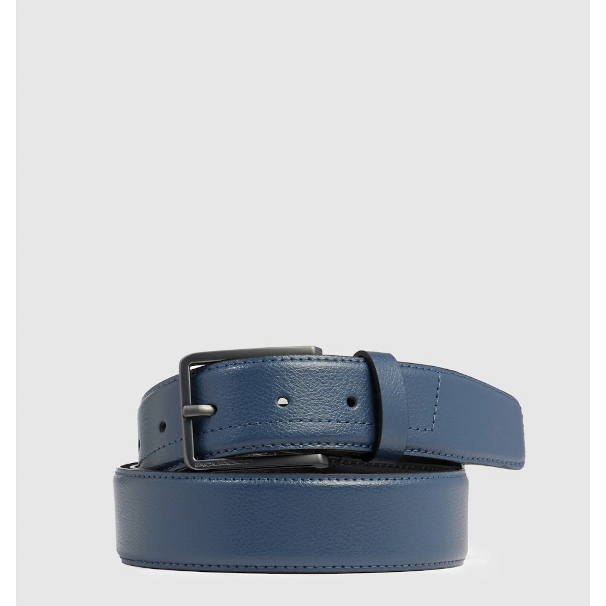 Piquadro Cintura in pelle con fibbia ad ardiglione