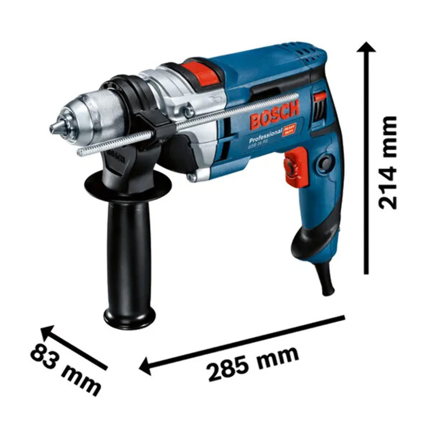 Perceuse à percussion GSB 16 RE Professional - BOSCH - 060114E500