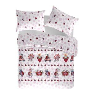 Funda nórdica reversible KUKUMARYS - 100% algodón - 144 hilos -