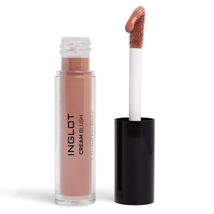 INGLOT Cream Blush 98, Colorete en Crema, Rubor liquido con fórmula sedosa, Con aplicador muy facíl se usar, Se funde perfectamente con la piel, garantizando una larga duración, Color: Rosa Melocotón. 5Ml.