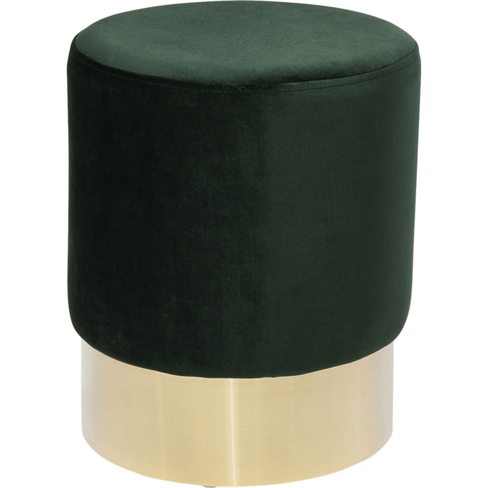 Tabouret Cherry vert et laiton Kare Design