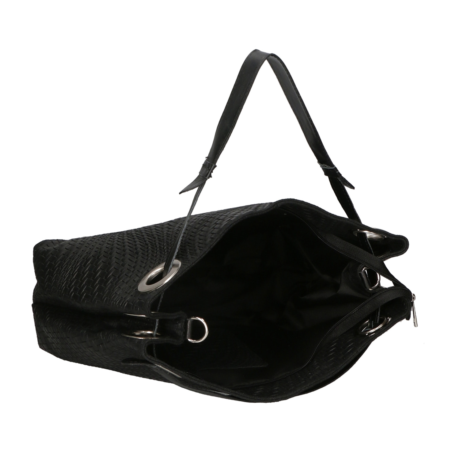 Borsa a spalla da Donna Emilia in Vera Pelle Made in Italy 29x36x13 cm