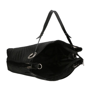 Borsa a spalla da Donna Emilia in Vera Pelle Made in Italy 29x36x13 cm