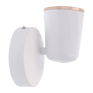 FORLIGHT Adri proyector de uso interior para iluminar frontalmente y hacia abajo con luz led en blanco cálido 3000k en color blanco