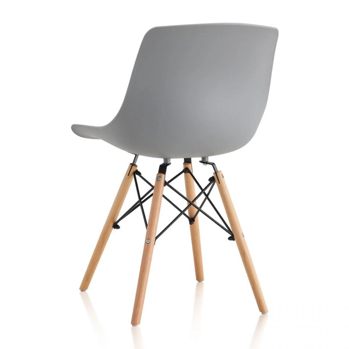 Pack 4 sillas de comedor Fredo Gris