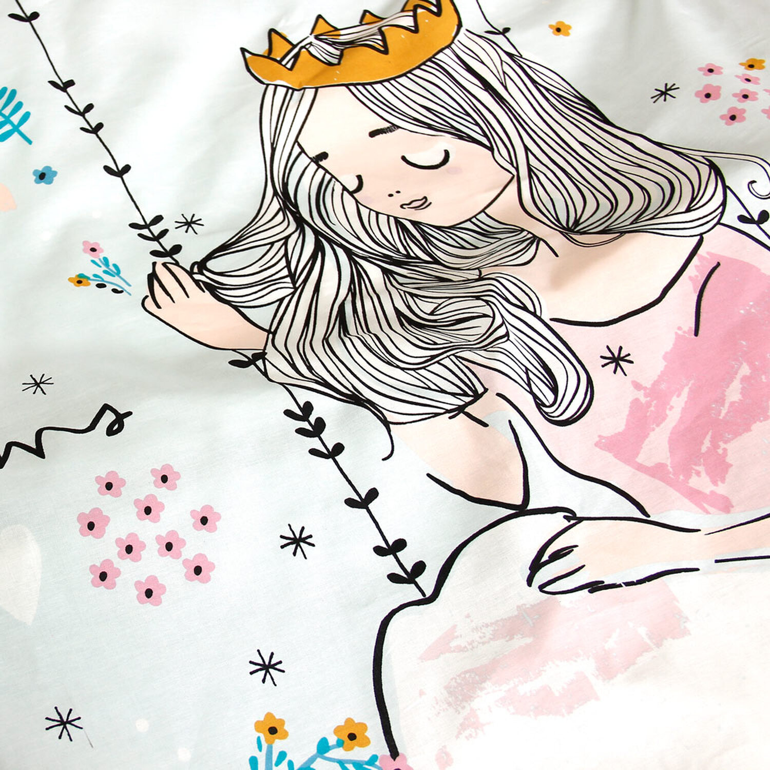 Parure de lit enfant 100% coton - magic