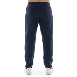 Pantalone sportivo invernale da uomo senza polsino con logo piccolo 'Basic'