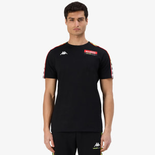 Kappa - Camisetas y tops Hombre Negro - 222 Banda Ran Vr46 Travel