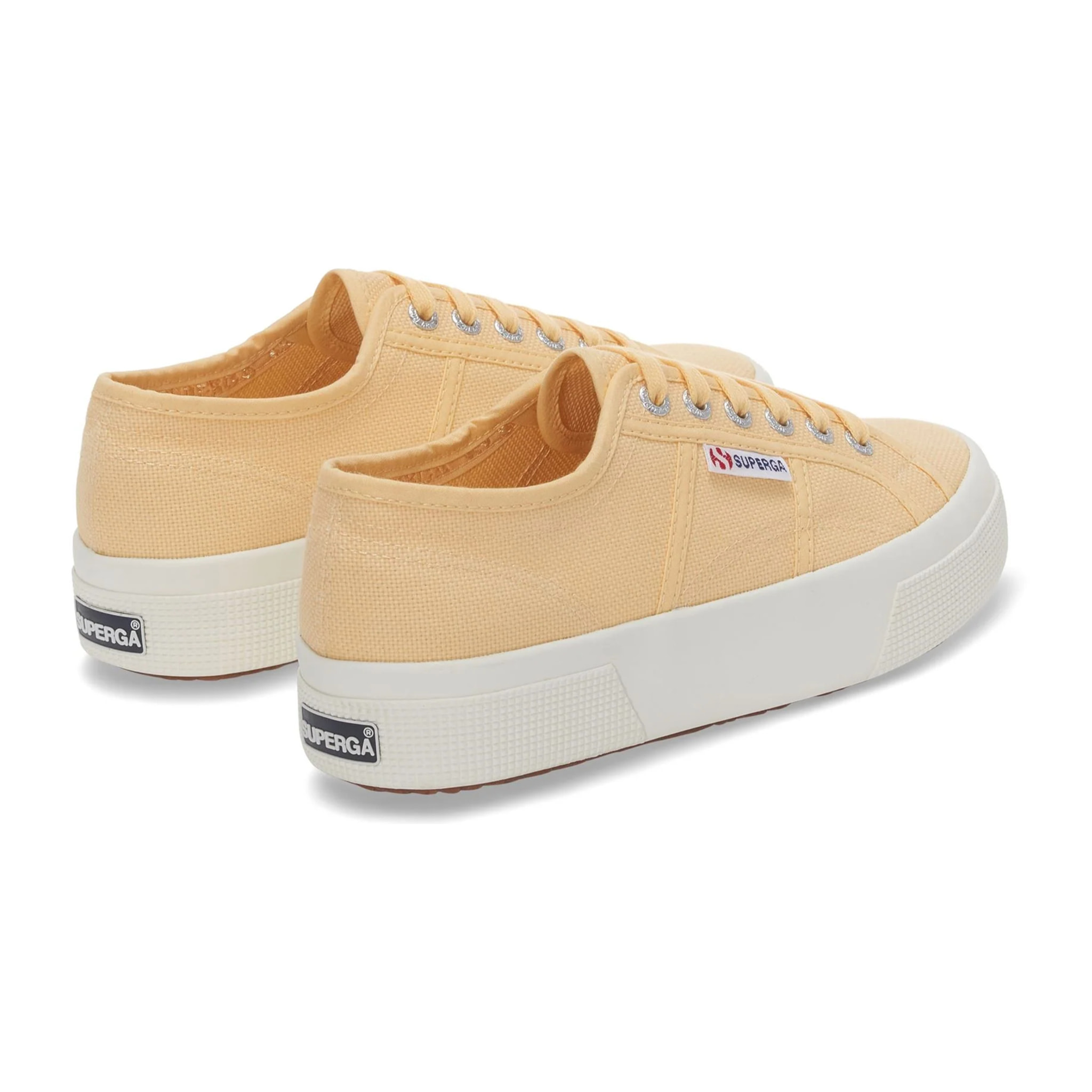 Scarpe da donna Superga Giallo 2740 PLATFORM