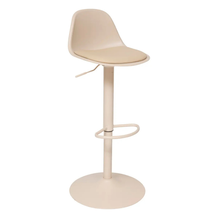 Chaise de bar "Aiko" beige