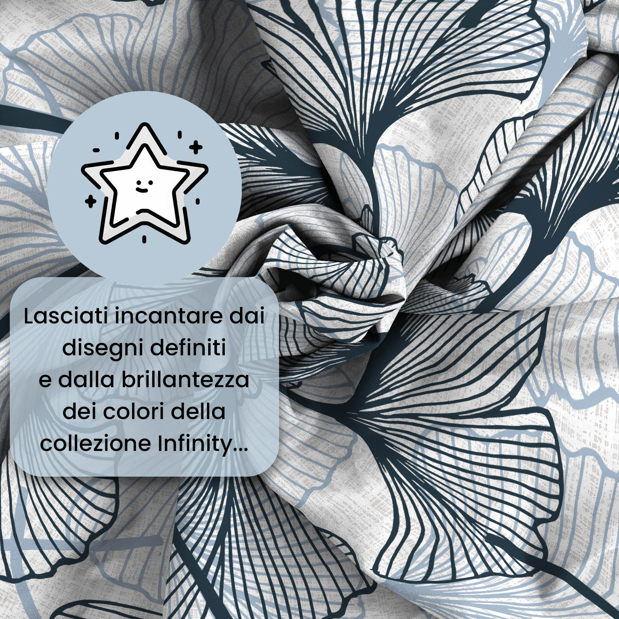 PARURE COPRIPIUMINO INFINITY - 100% Microfibra