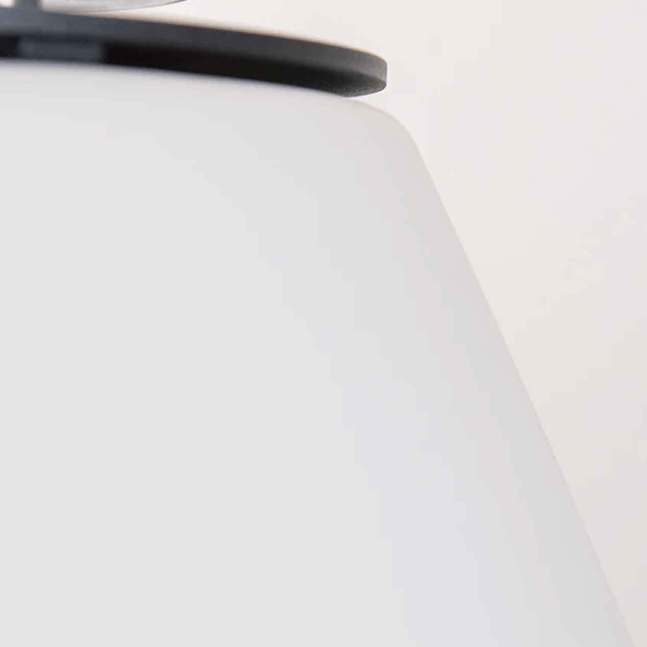 Stromboli - Camino a bioetanolo da terra, braciere da giardino Ø 60xH56 cm, colore bianco