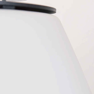 Stromboli - Camino a bioetanolo da terra, braciere da giardino Ø 60xH56 cm, colore bianco