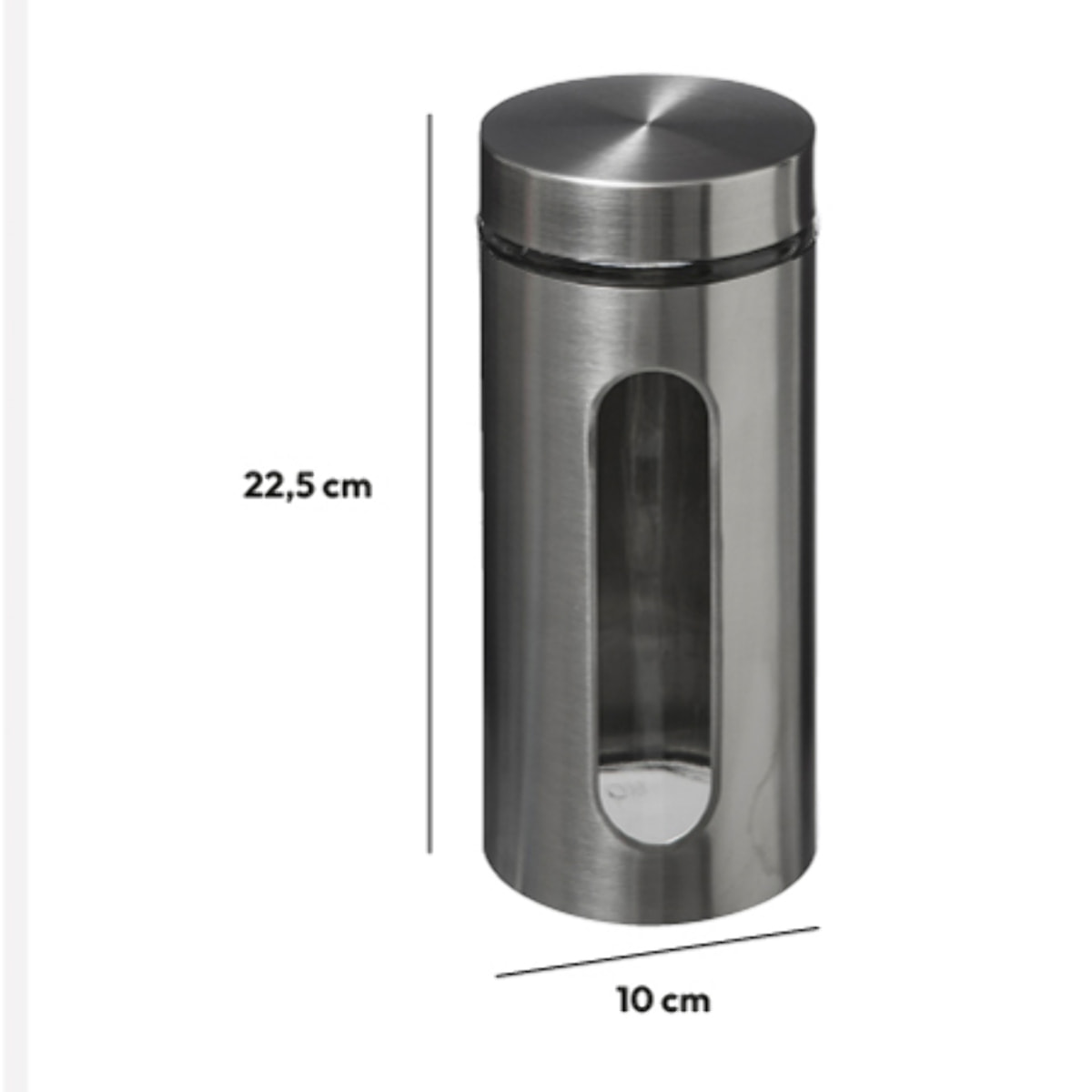 Bocal verre et inox 125L Ublo
