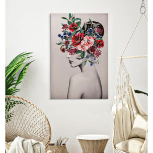 STAMPA DIPINTA LADY FLOWER -A- CHARME 1921 MULTICOLORE