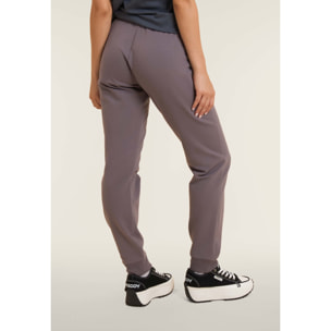 Pantaloni sportivi con fondo a polsino e coulisse