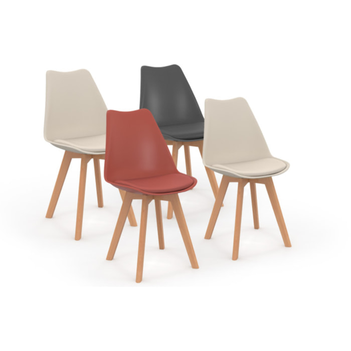 Chaises scandinave Nordia