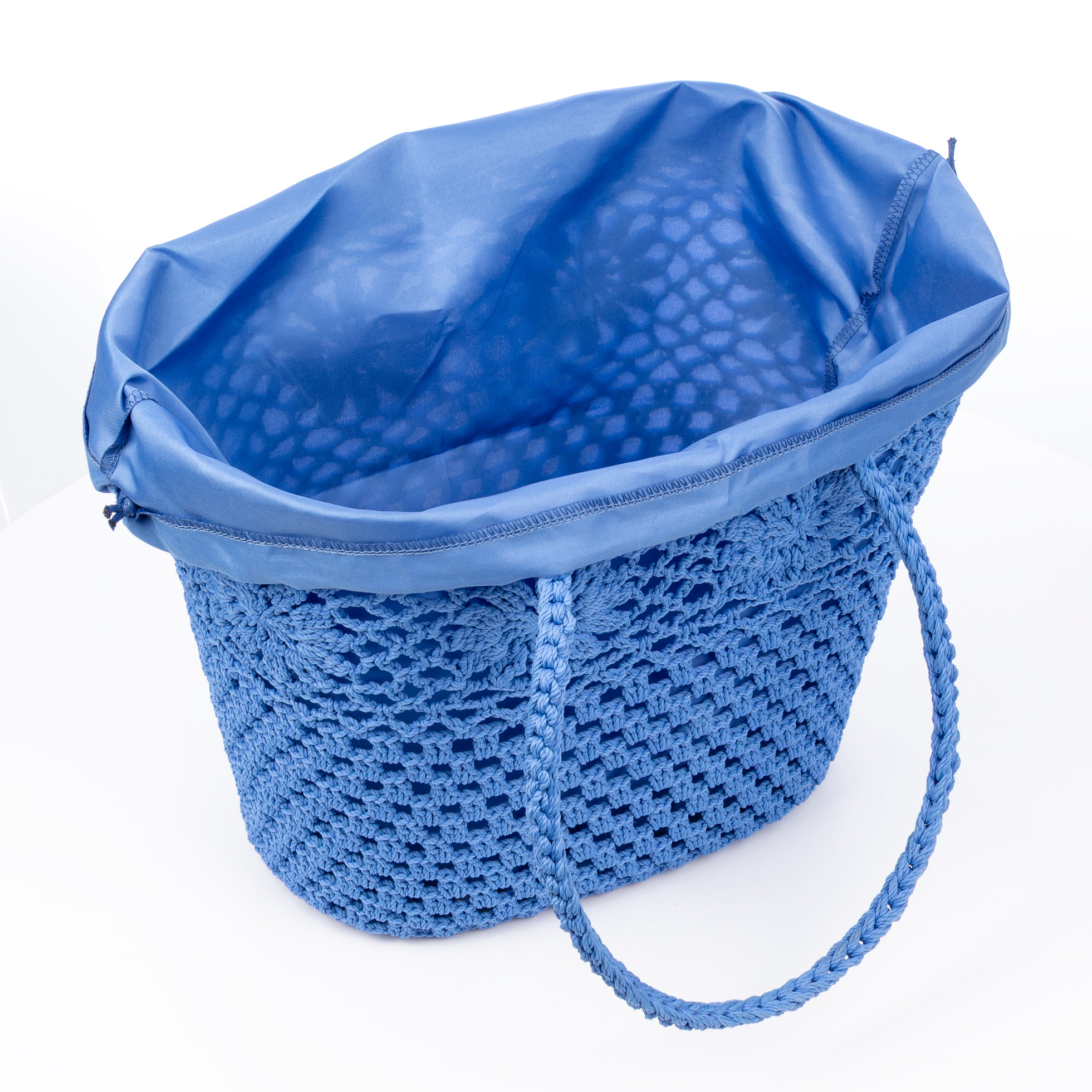 Zerba borsa a spalla donna. Realizzata in cotone.