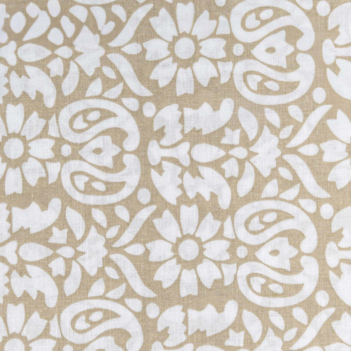 Juego de sábanas algodón Matilde topo
