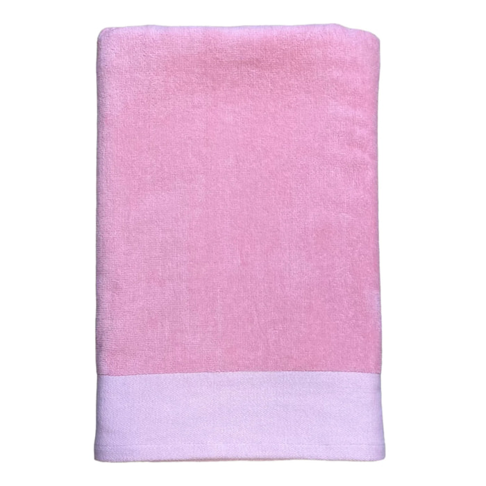 Serviette de bain éponge velours unie - Shady Candy - 90x160cm - 370g/m²