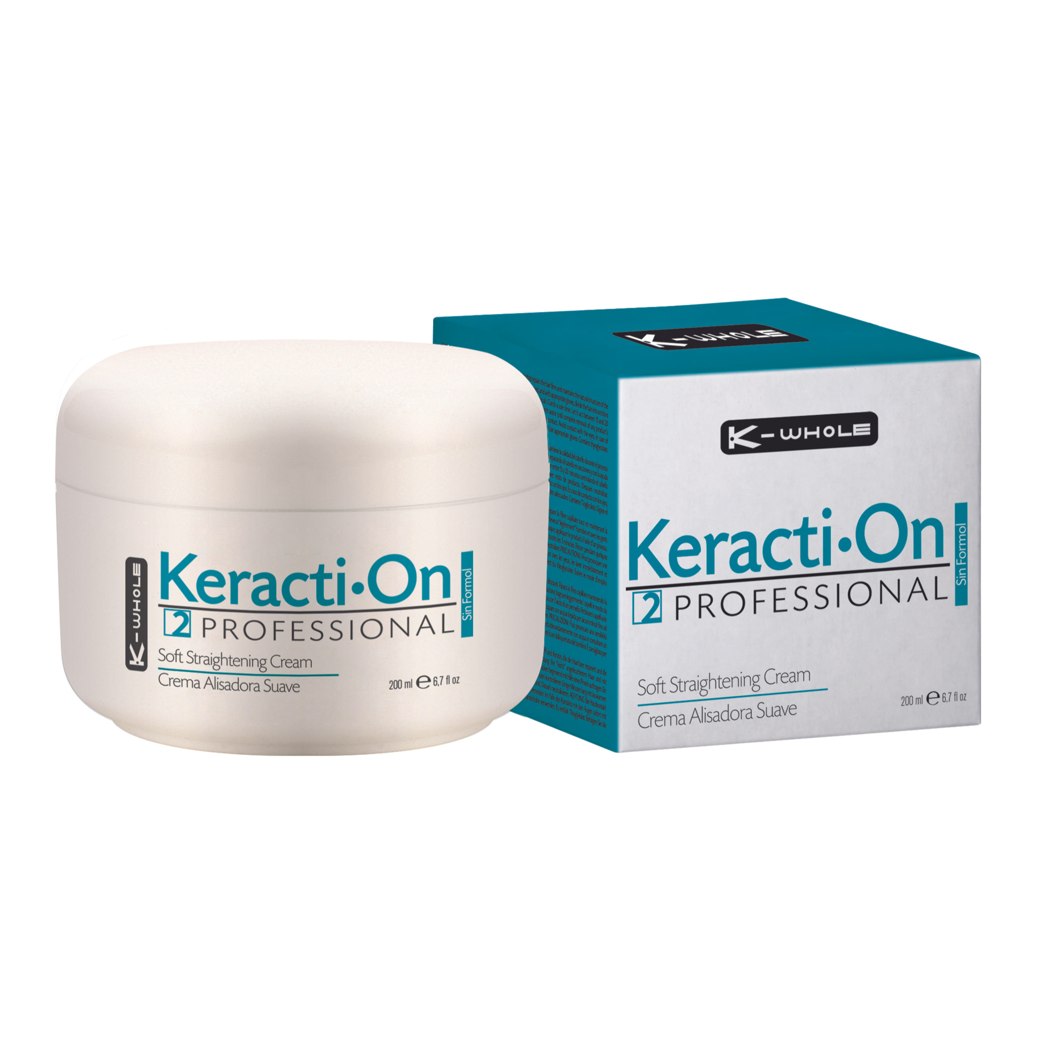 Crema Lisciante Alla Cheratina Tenuta Leggera 200 Ml.