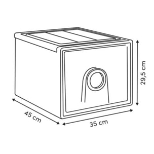 Bloc Tiroir Tide'n Stak empilable 30,5L