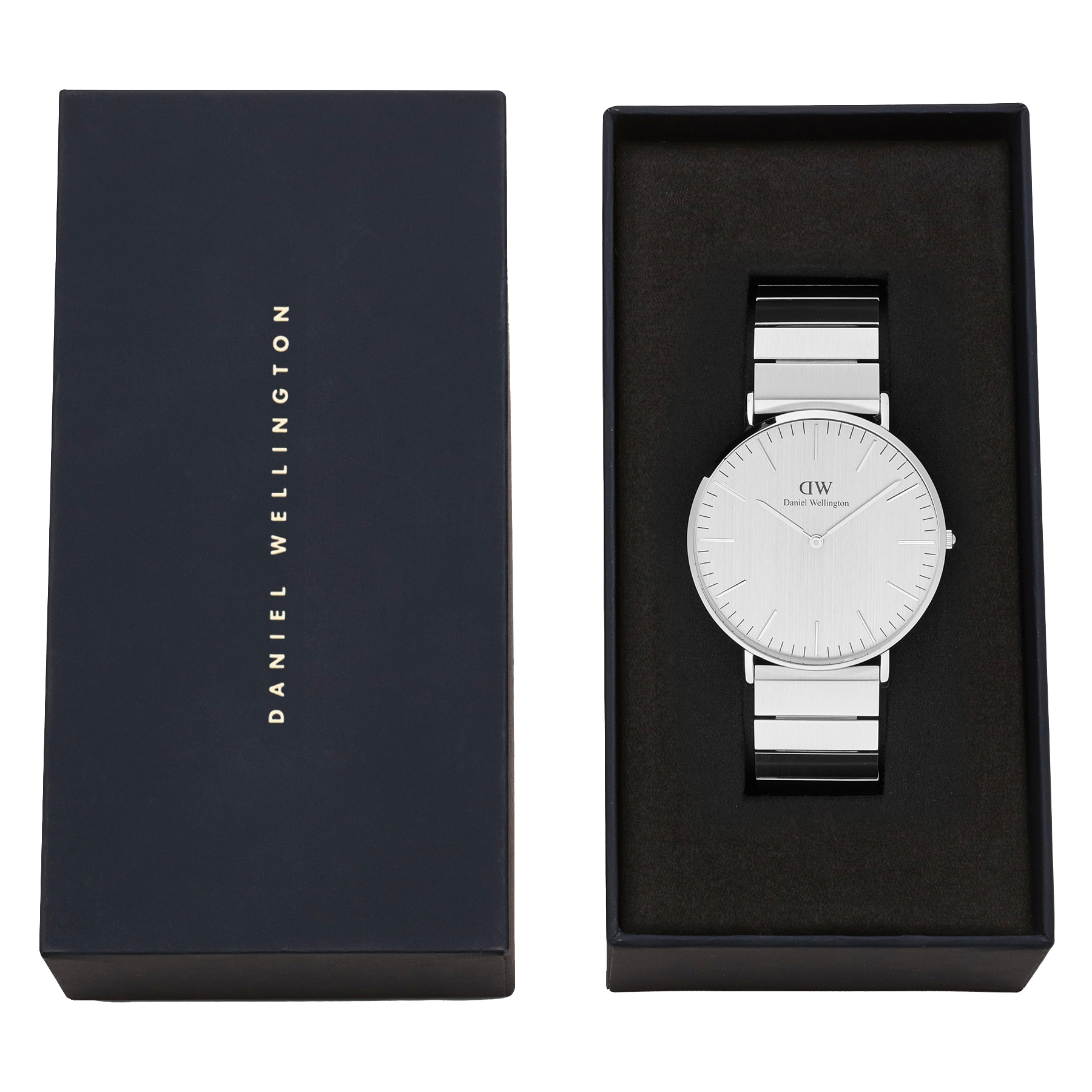 Reloj Daniel Wellington DW00100775 Hombre Analogico Cuarzo con Correa de Acero inoxidable