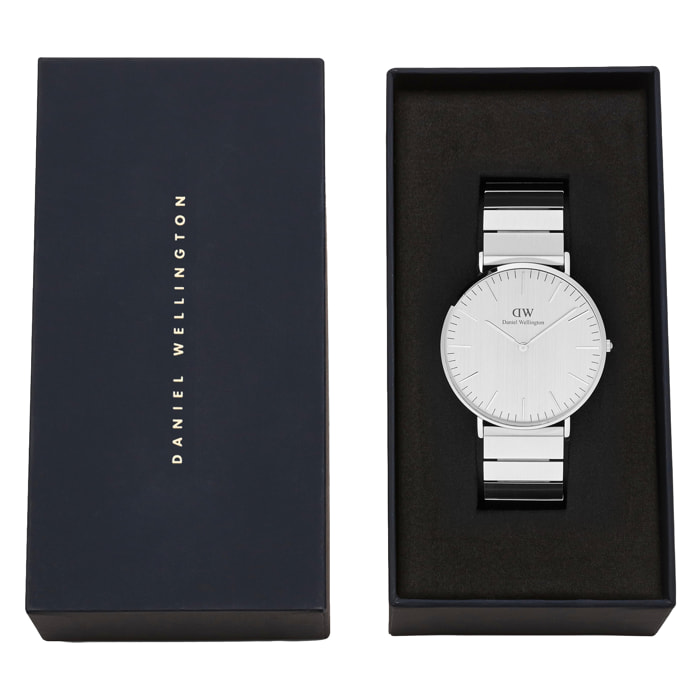 Reloj Daniel Wellington DW00100775 Hombre Analogico Cuarzo con Correa de Acero inoxidable