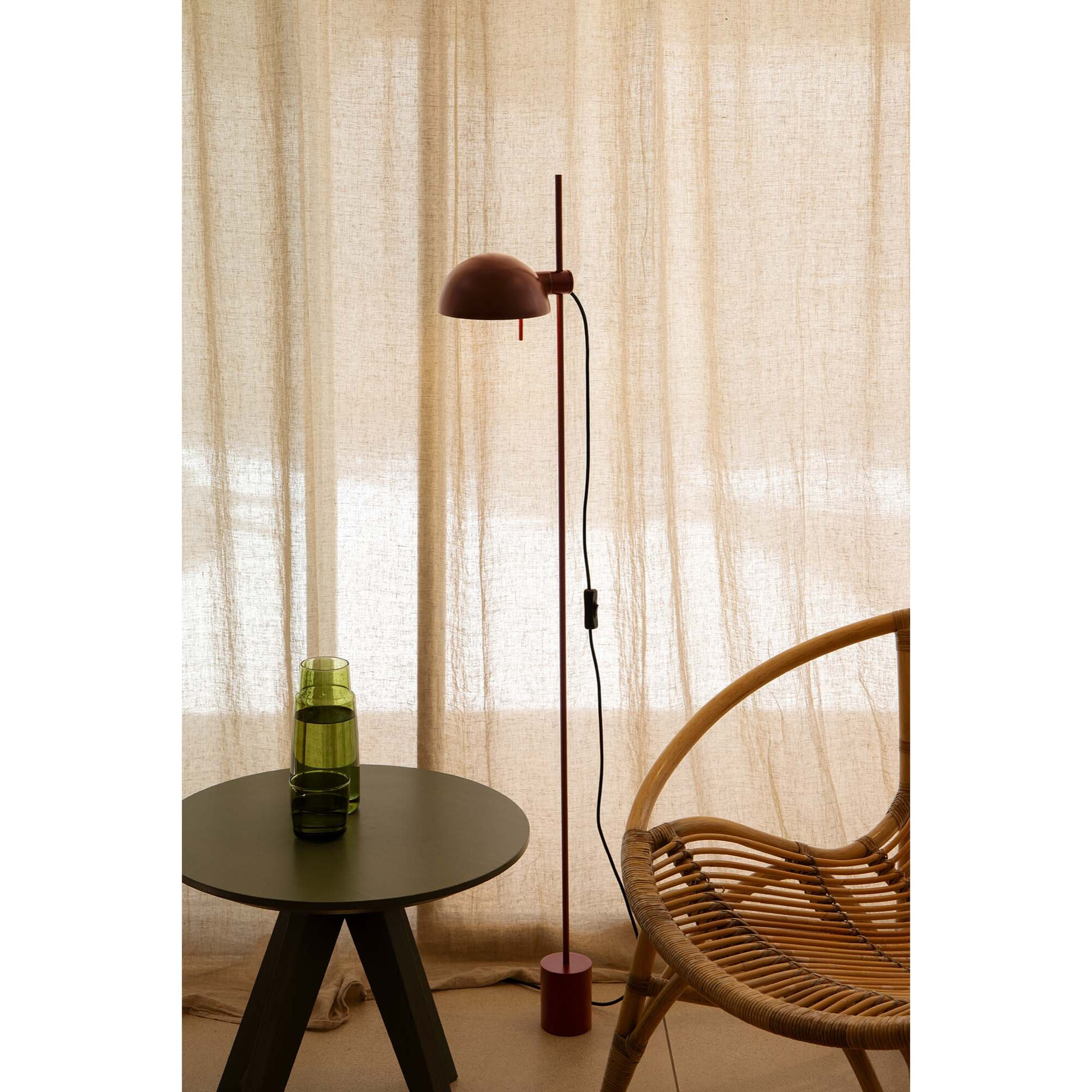 MATILDA Lampadaire grenat