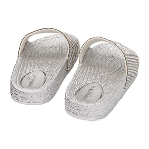 Ciabatte mare argento