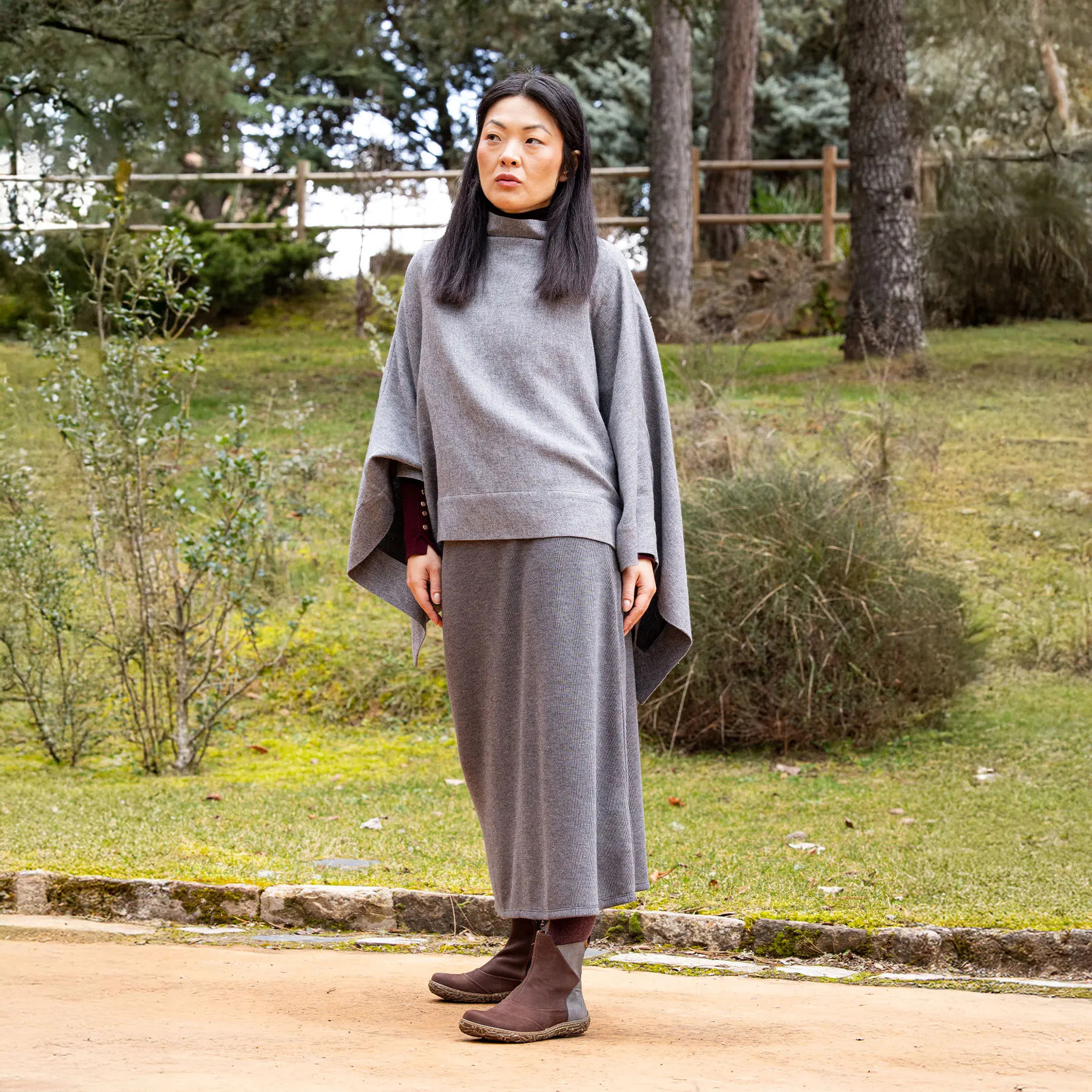 Botines N5450 PLEASANT BROWN-GREY/ NIDO color Brown-grey